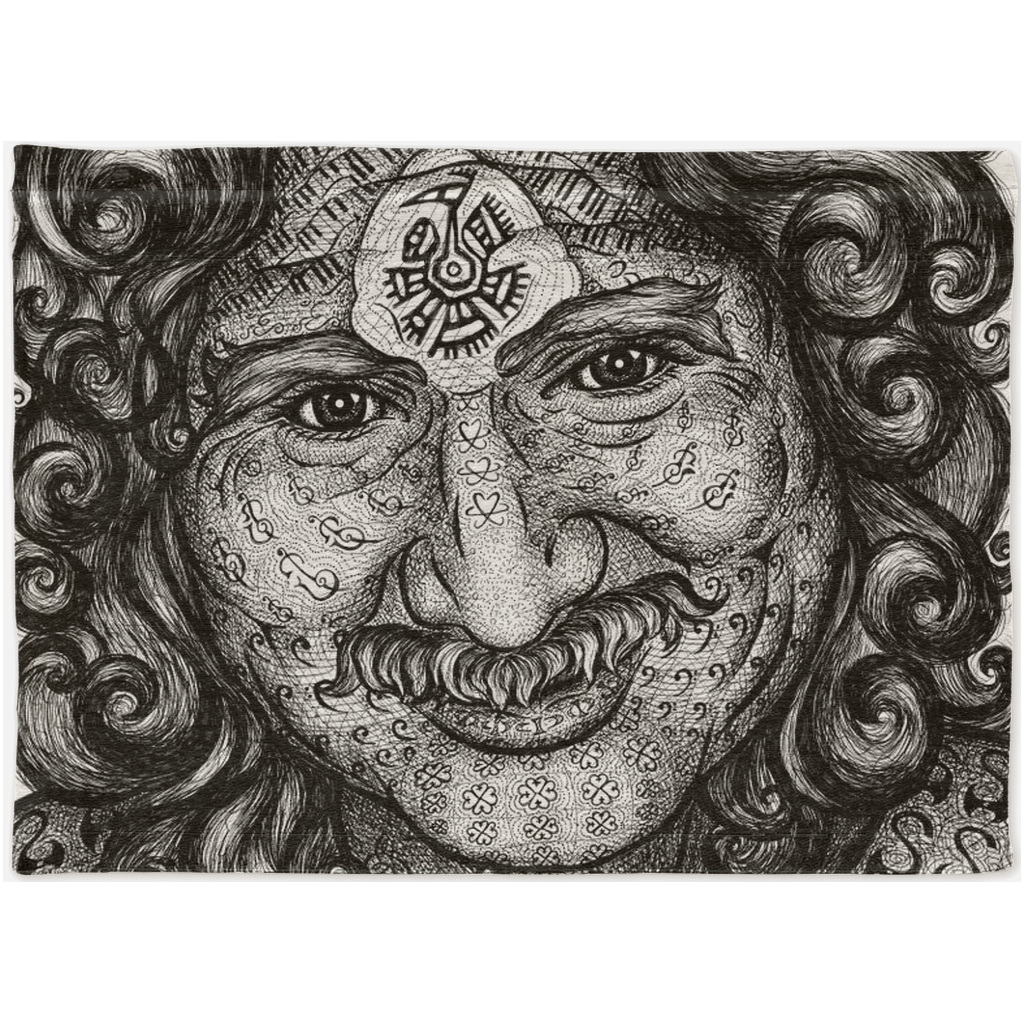 the-wisdom-keeper-of-self-assurance-black-white-woven-tapestry – Wisdom Keepers