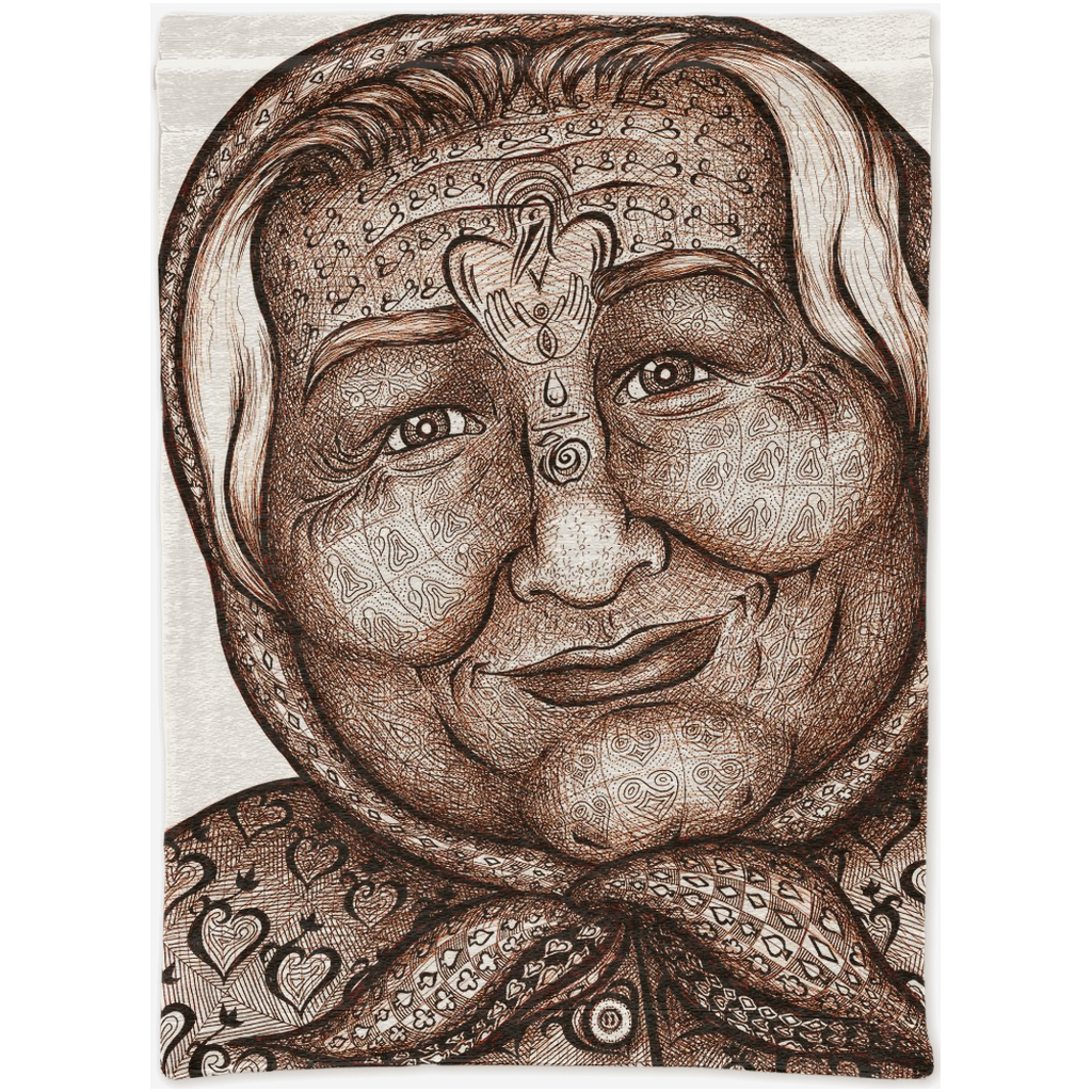 the-wisdom-keeper-of-sensitivity-brown-white-woven-tapestry – Wisdom Keepers