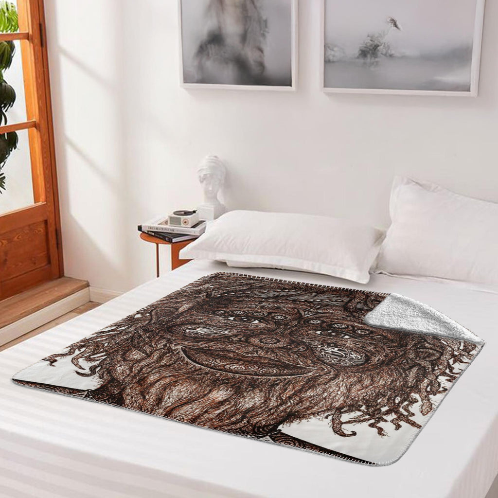 the-wisdom-keeper-of-orientation-unity-brown-white-fleece-sherpa-blanket – Wisdom Keepers
