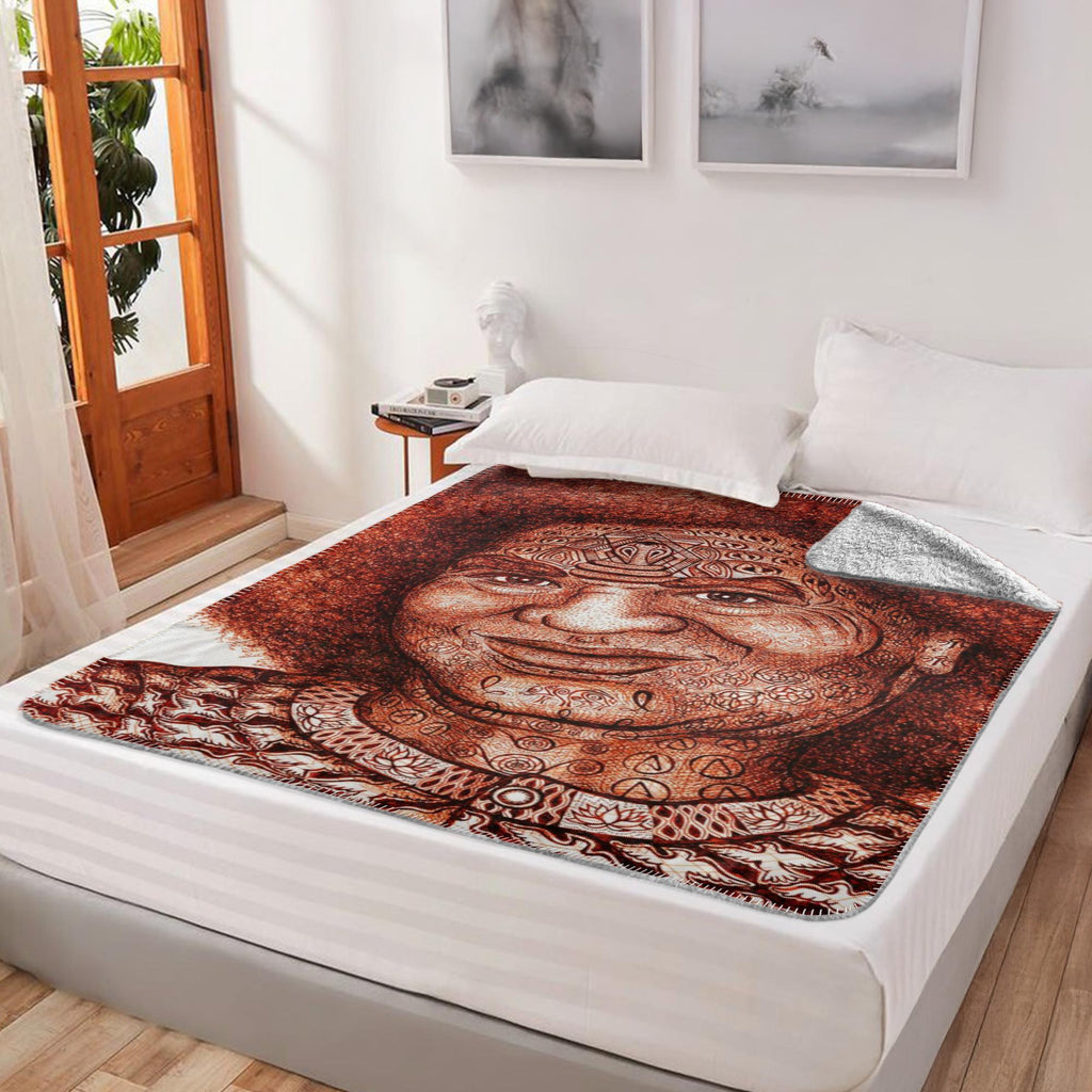 the-wisdom-keeper-of-aspiration-brown-white-fleece-sherpa-blanket – Wisdom Keepers