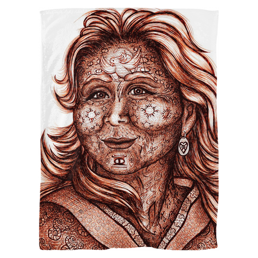 the-wisdom-keeper-of-commitment-devotion-brown-white-fleece-blanket – Wisdom Keepers