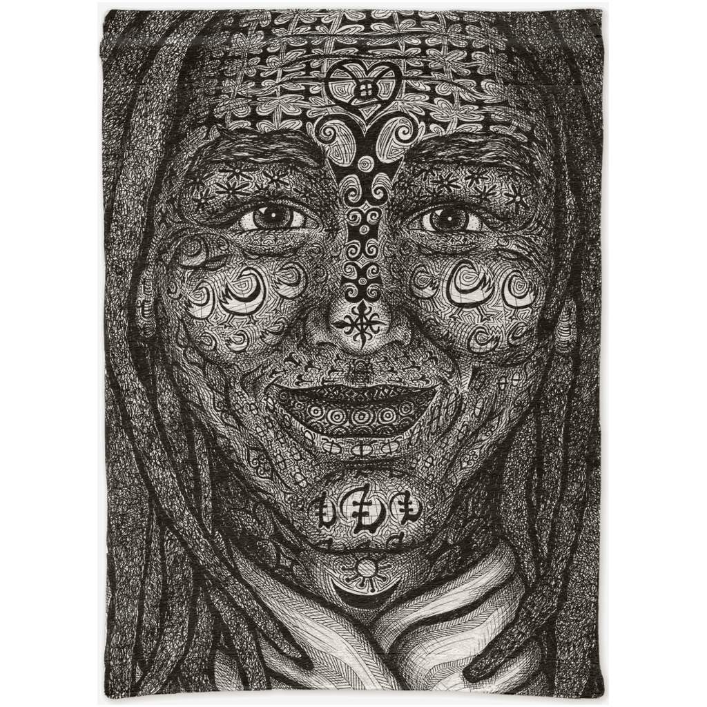 the-wisdom-keeper-of-dynamism-black-white-woven-tapestry – Wisdom Keepers