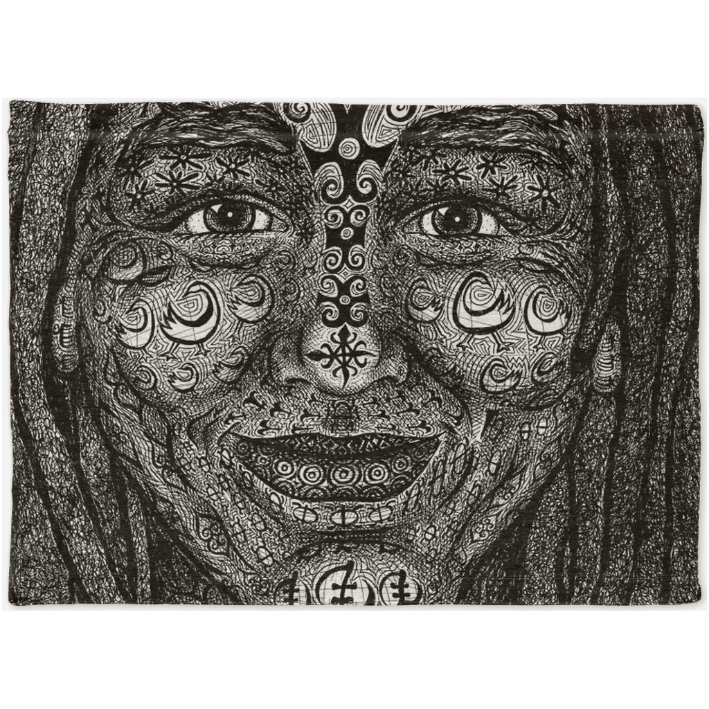 the-wisdom-keeper-of-dynamism-black-white-woven-tapestry – Wisdom Keepers