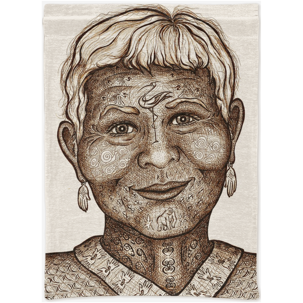 the-wisdom-keeper-of-intimacy-brown-white-woven-tapestry – Wisdom Keepers