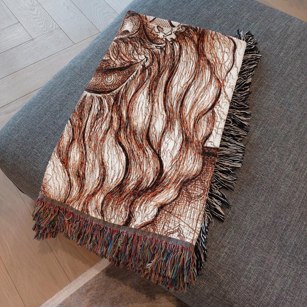 the-wisdom-keeper-of-acceptance-brown-white-woven-blanket – Wisdom Keepers