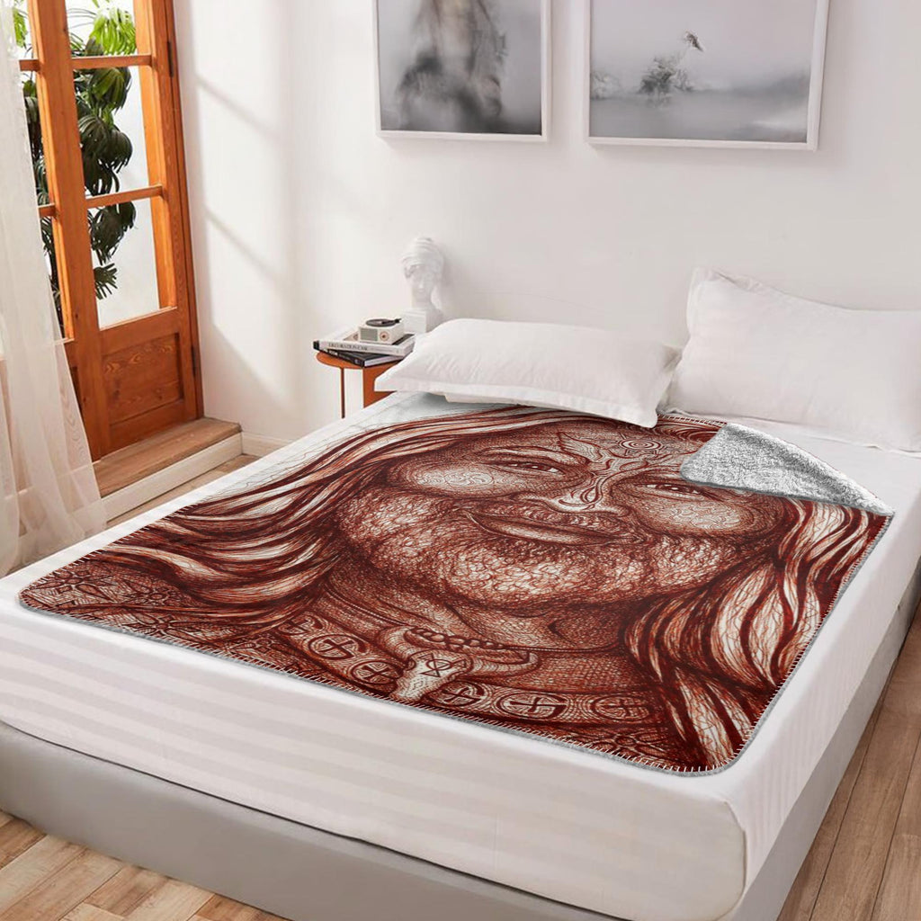 the-wisdom-keeper-of-adventure-brown-white-fleece-sherpa-blanket – Wisdom Keepers