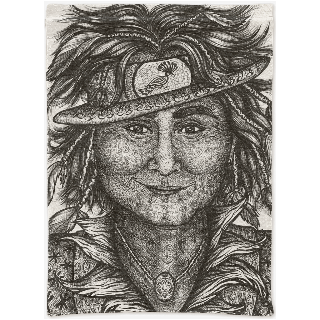 the-wisdom-keeper-of-integrity-black-white-woven-tapestry – Wisdom Keepers