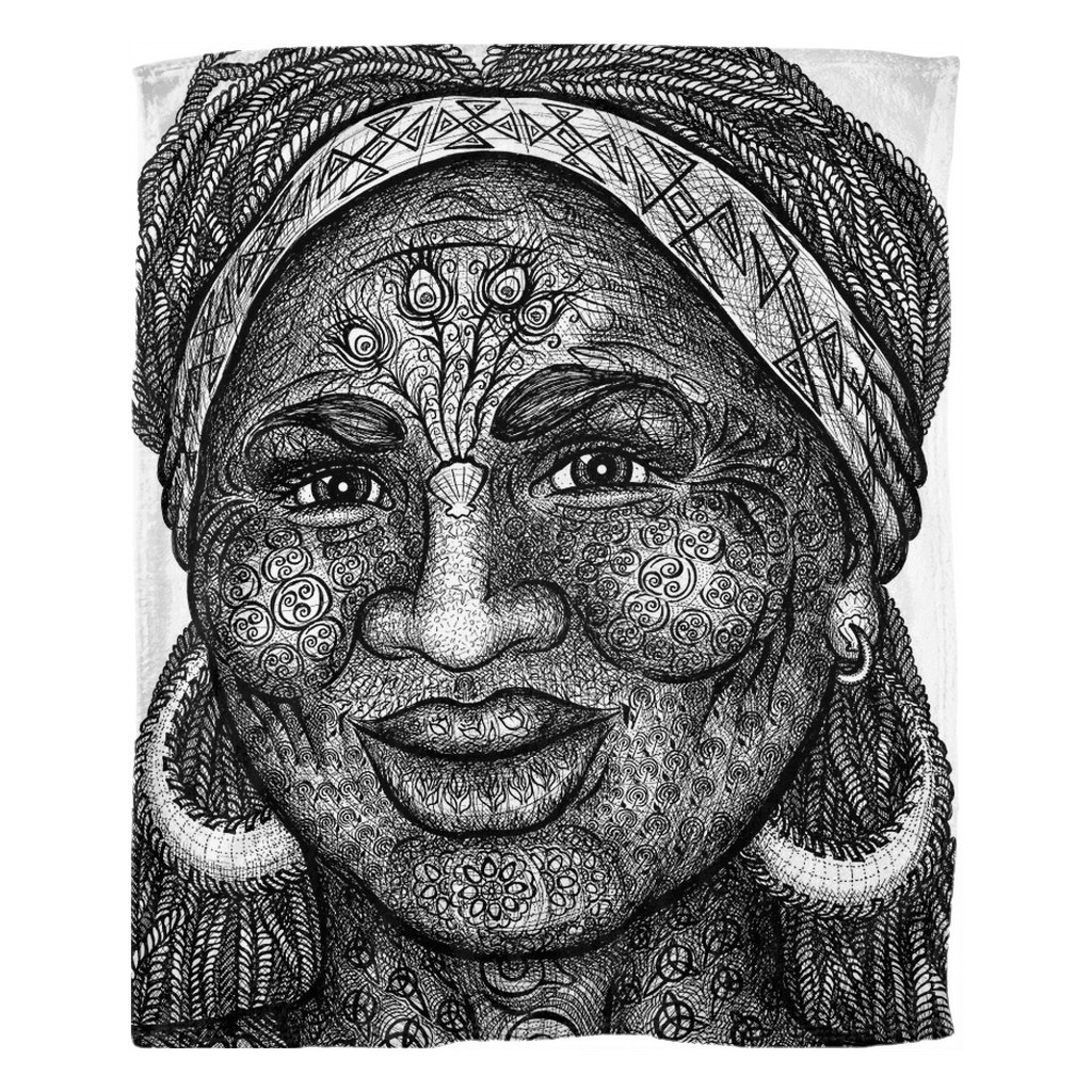 WK8_Black_White_Fleece_Blanket_50x60