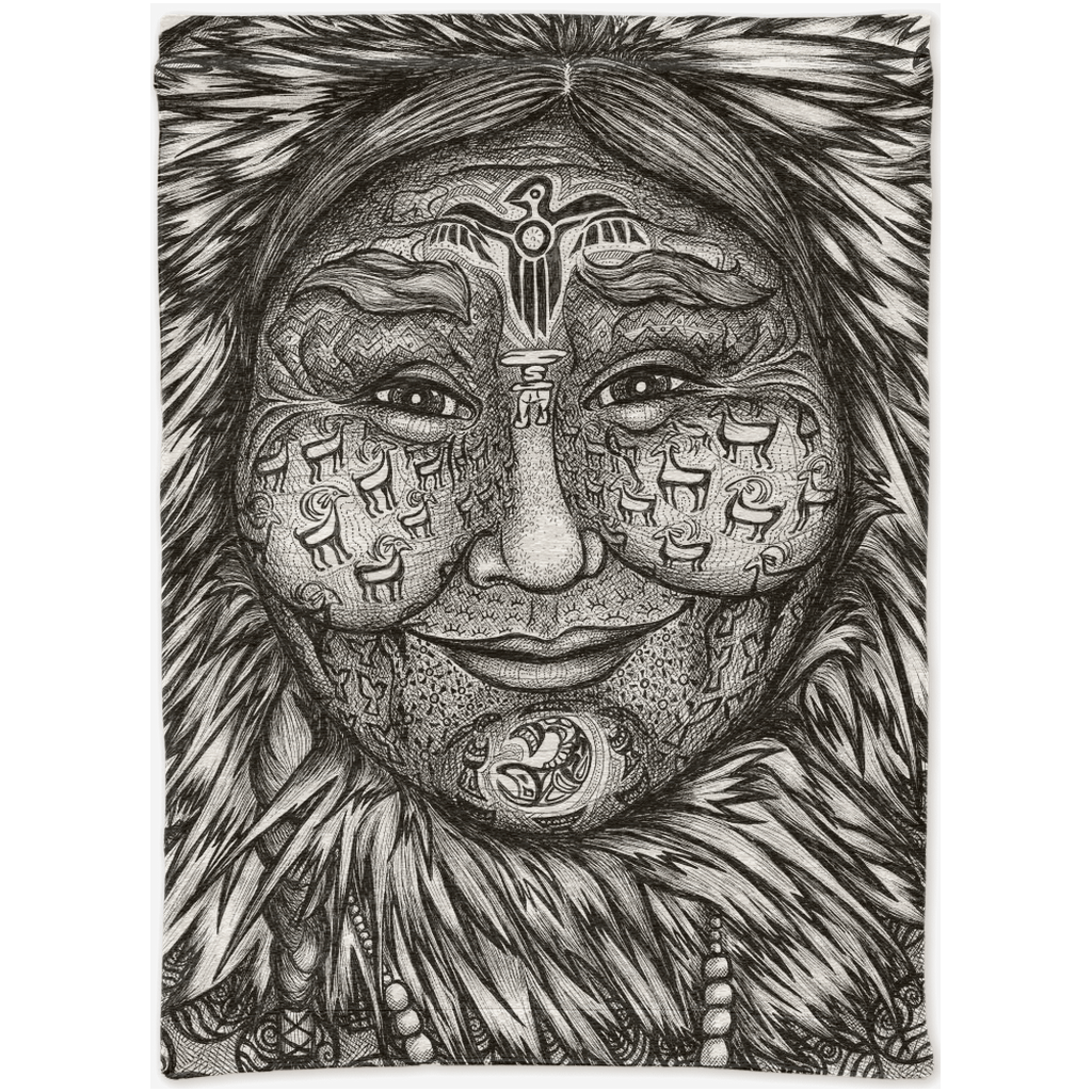 the-wisdom-keeper-of-expansion-superabundance-black-white-woven-tapestry – Wisdom Keepers