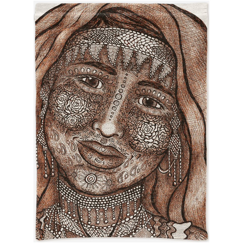 the-wisdom-keeper-of-empathy-brown-white-woven-tapestry – Wisdom Keepers