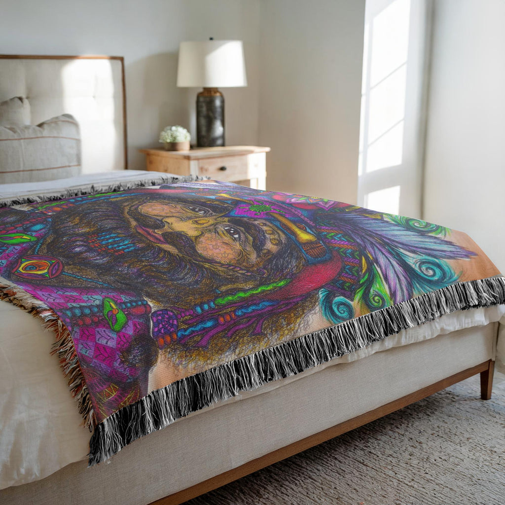 the-wisdom-keeper-of-competence-full-color-woven-blanket – Wisdom Keepers