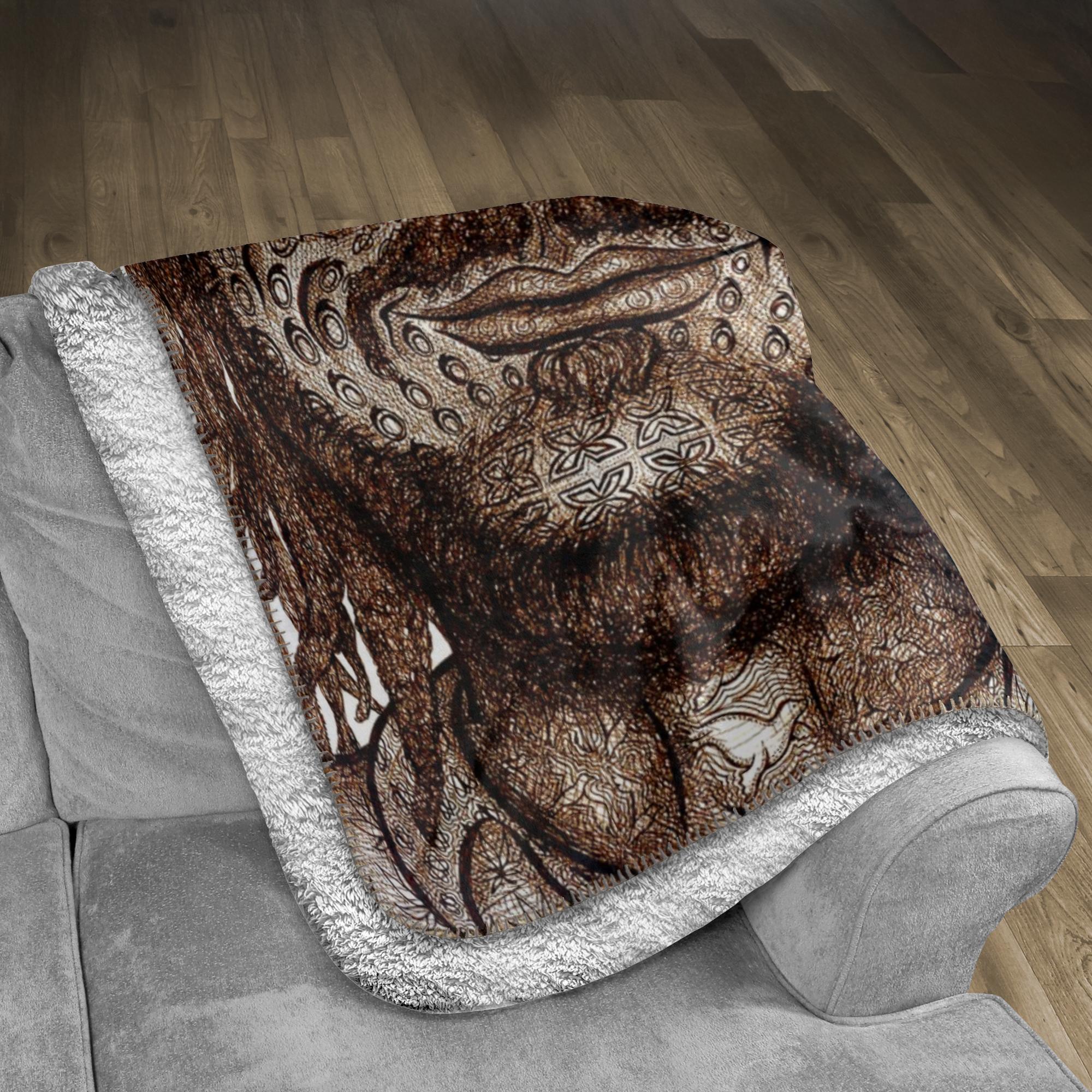 the-wisdom-keeper-of-freedom-brown-white-fleece-sherpa-blanket – Wisdom Keepers