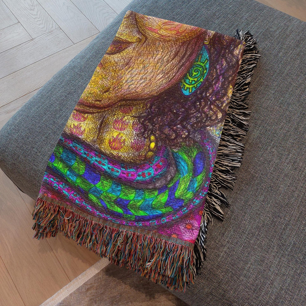 the-wisdom-keeper-of-resourcefulness-wisdom-full-color-woven-blanket – Wisdom Keepers