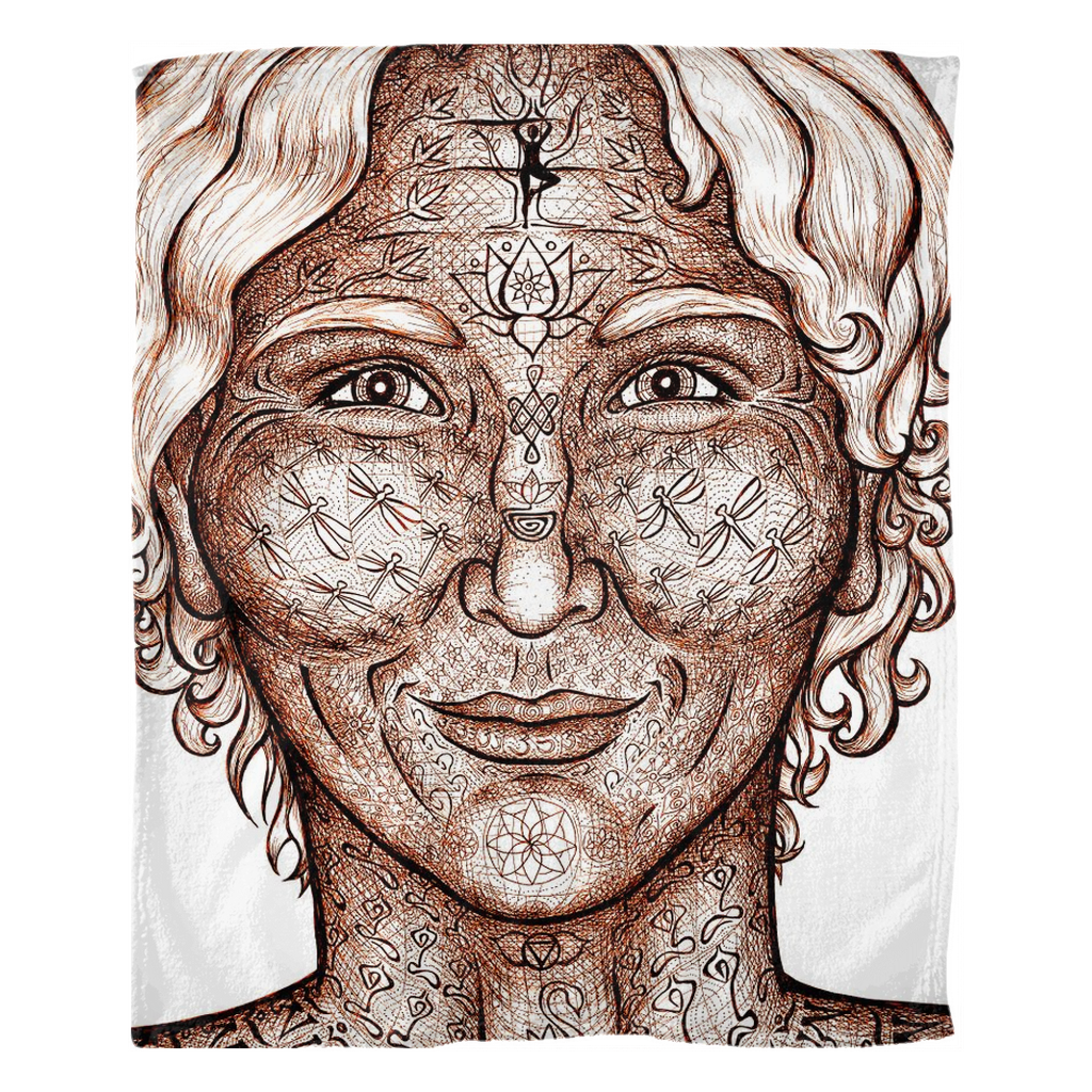 the-wisdom-keeper-of-precision-impeccability-brown-white-fleece-blanket – Wisdom Keepers