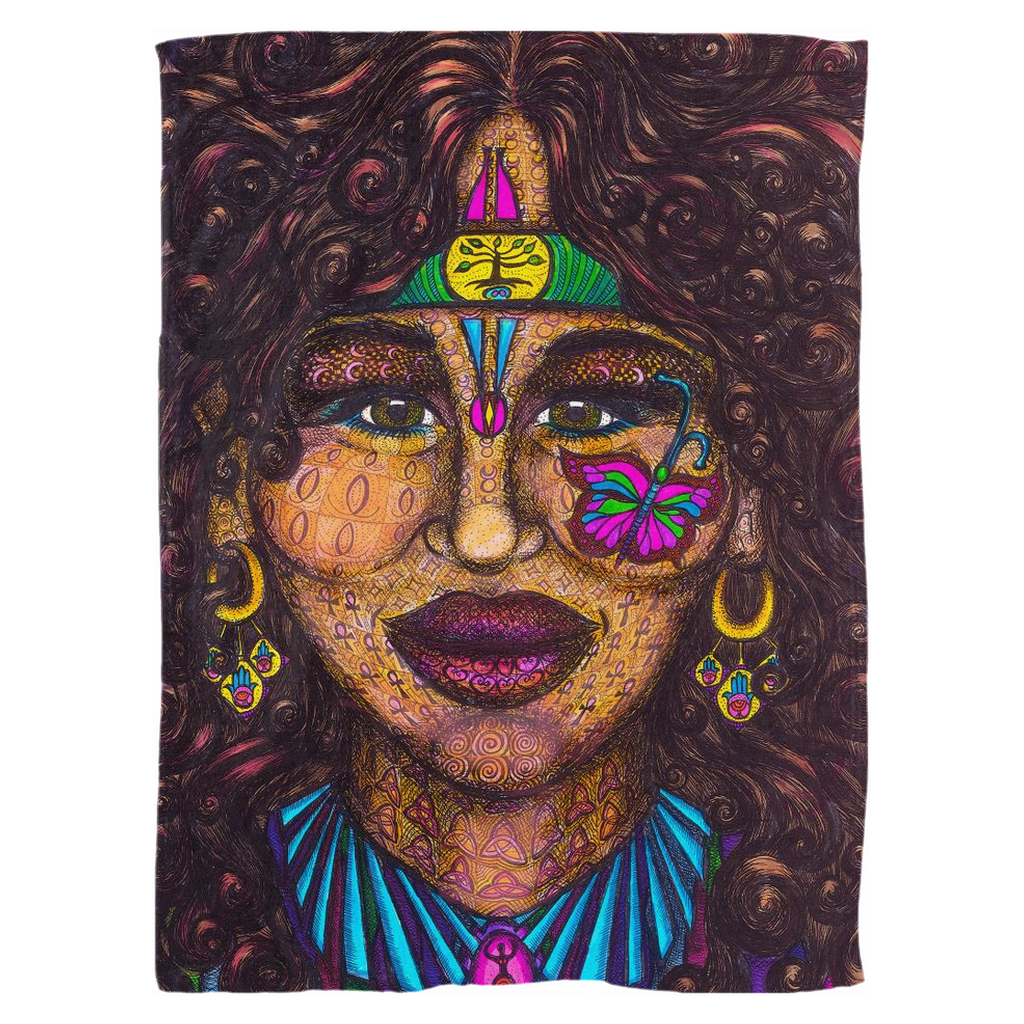 the-wisdom-keeper-of-determination-full-color-fleece-blanket – Wisdom Keepers
