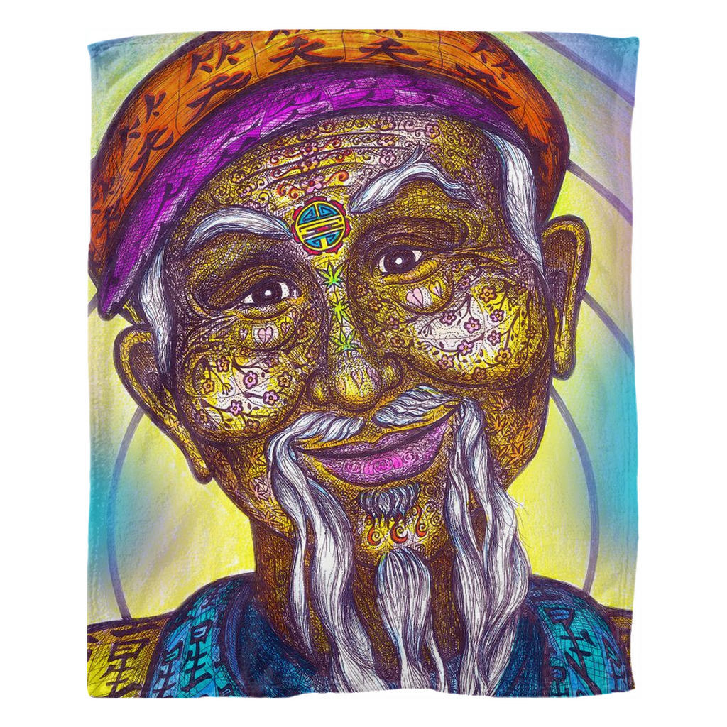the-wisdom-keeper-of-patience-full-color-fleece-blanket – Wisdom Keepers