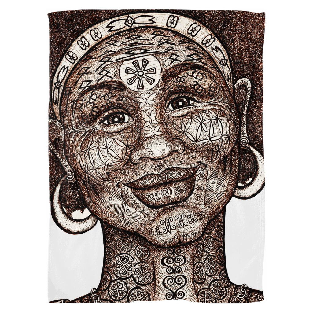 the-wisdom-keeper-of-freshness-beauty-brown-white-fleece-blanket – Wisdom Keepers