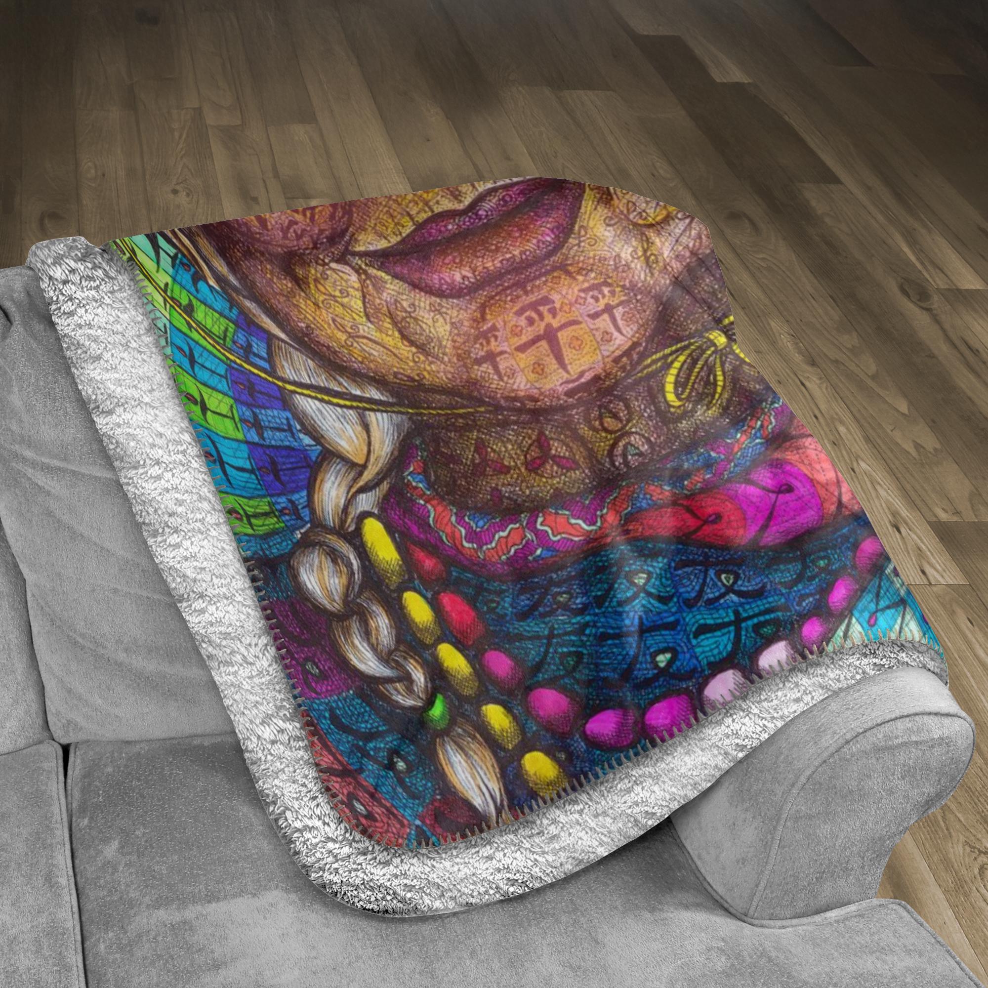 the-wisdom-keeper-of-inspiration-full-color-fleece-sherpa-blanket – Wisdom Keepers