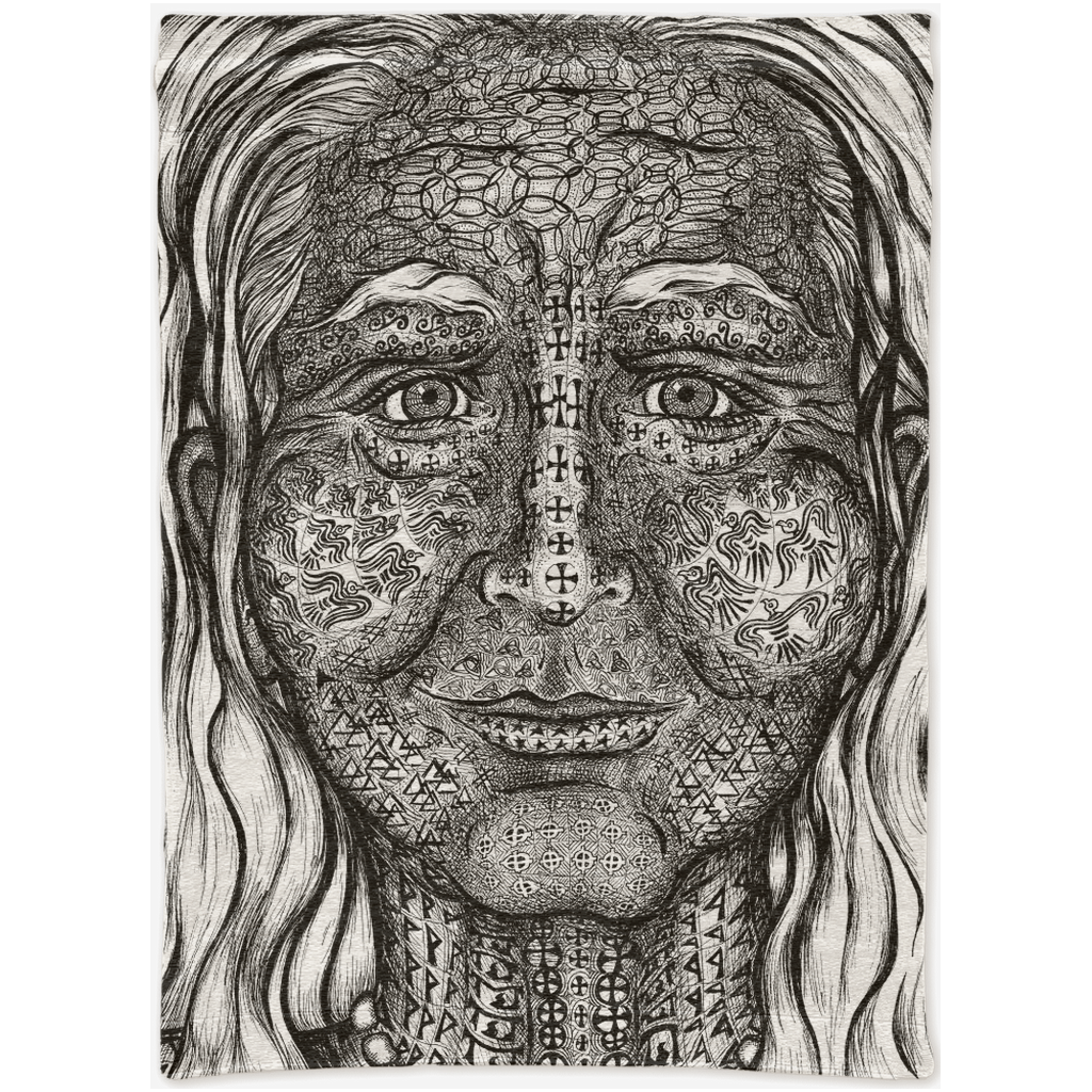 the-wisdom-keeper-of-transmutation-black-white-woven-tapestry – Wisdom Keepers