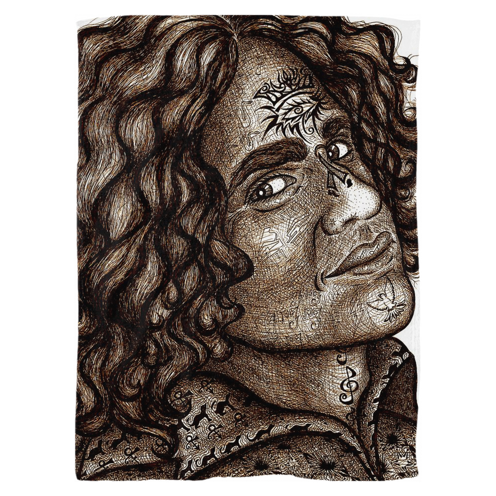 the-wisdom-keeper-of-enrichment-brown-white-fleece-blanket – Wisdom Keepers