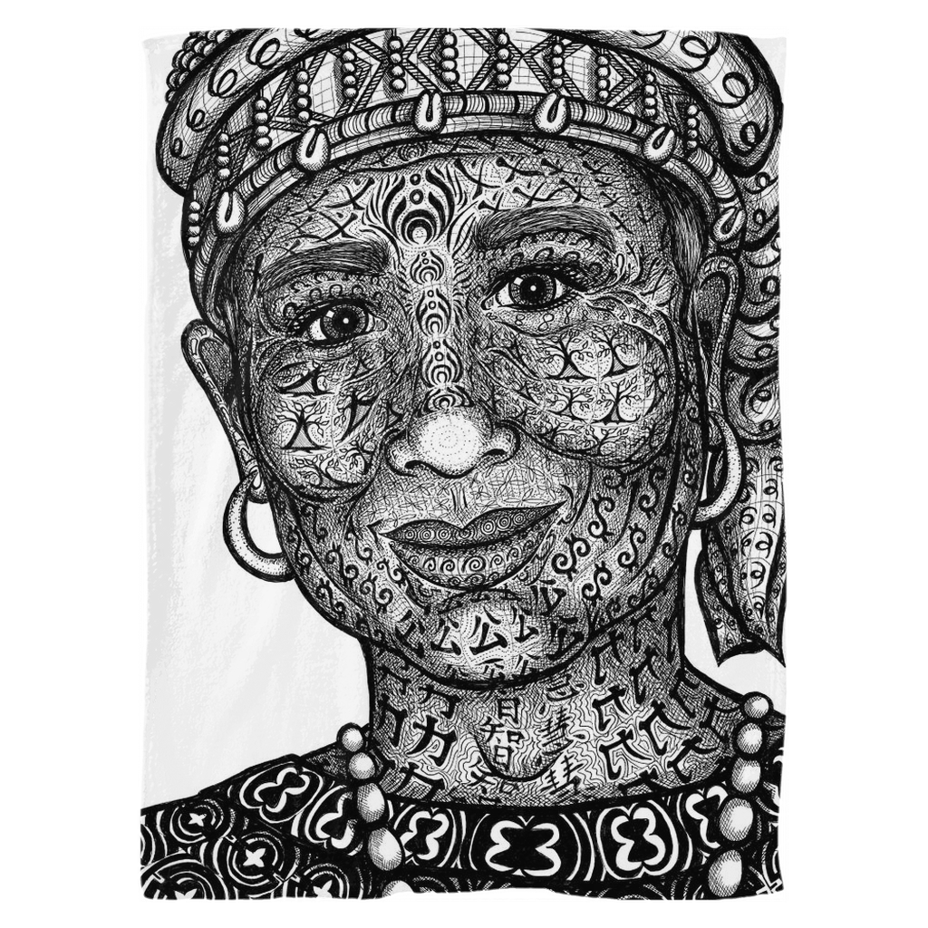 the-wisdom-keeper-of-justice-realistic-magic-black-white-fleece-blanket – Wisdom Keepers