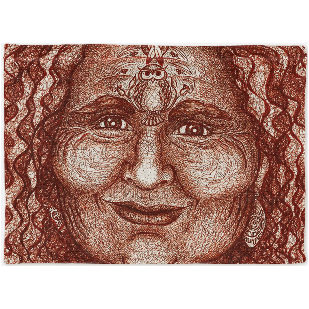 the-wisdom-keeper-of-resourcefulness-wisdom-brown-white-woven-tapestry – Wisdom Keepers