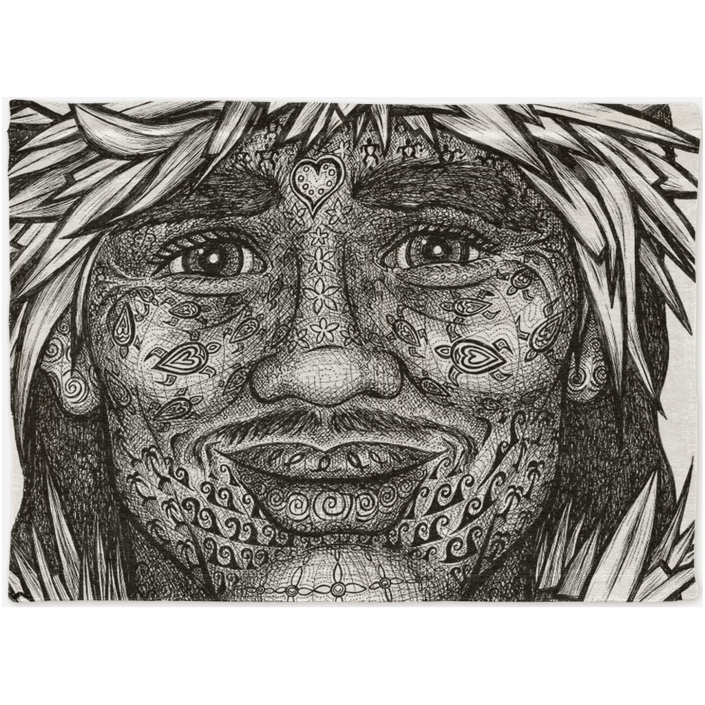 the-wisdom-keeper-of-vitality-black-white-woven-tapestry – Wisdom Keepers