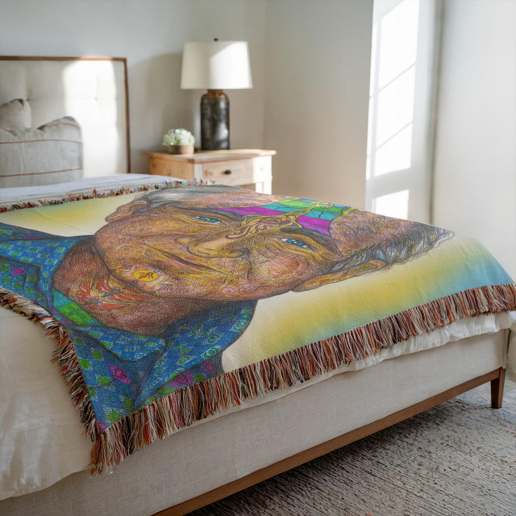 the-wisdom-keeper-of-lightness-full-color-woven-blanket – Wisdom Keepers