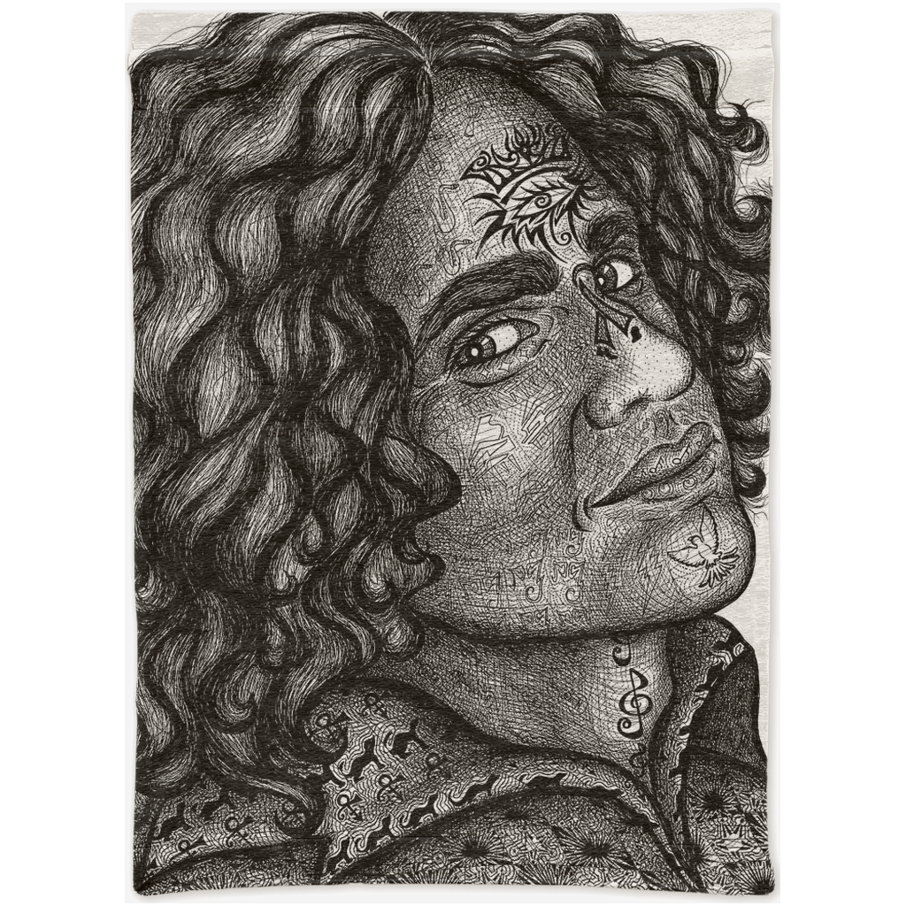 the-wisdom-keeper-of-enrichment-black-white-woven-tapestry – Wisdom Keepers