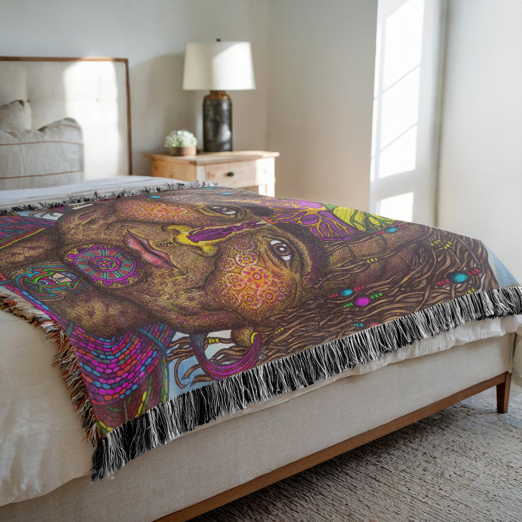 the-wisdom-keeper-of-resolve-full-color-woven-blanket – Wisdom Keepers