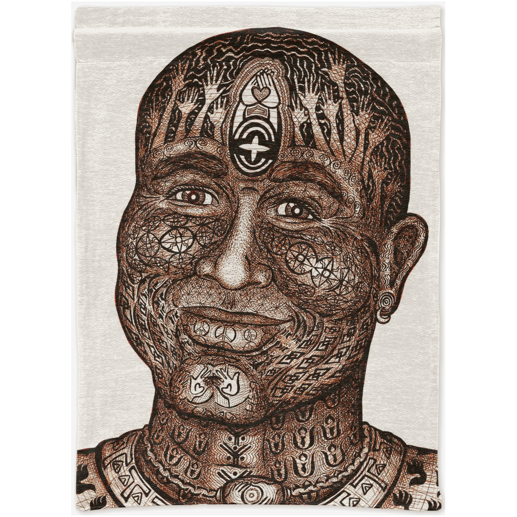 the-wisdom-keeper-of-humanity-brown-white-woven-tapestry – Wisdom Keepers