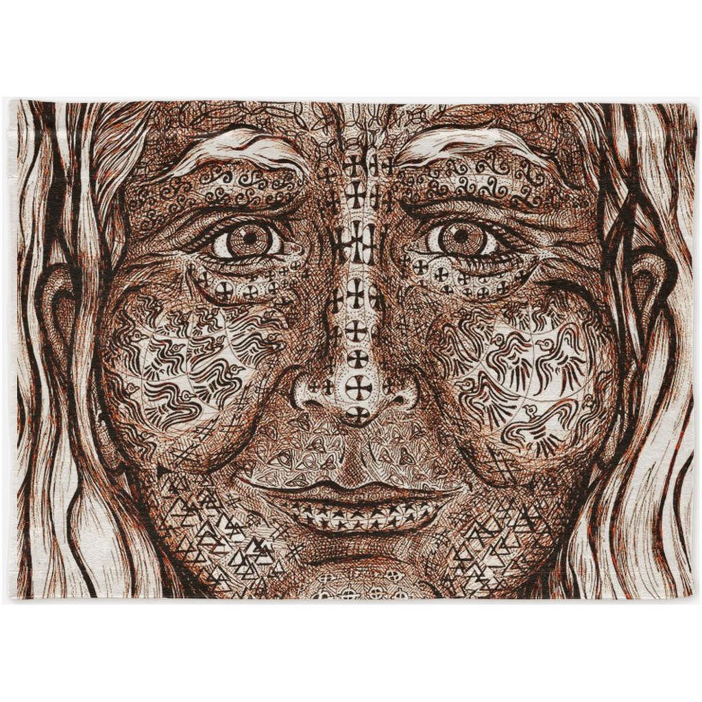 the-wisdom-keeper-of-transmutation-brown-white-woven-tapestry – Wisdom Keepers
