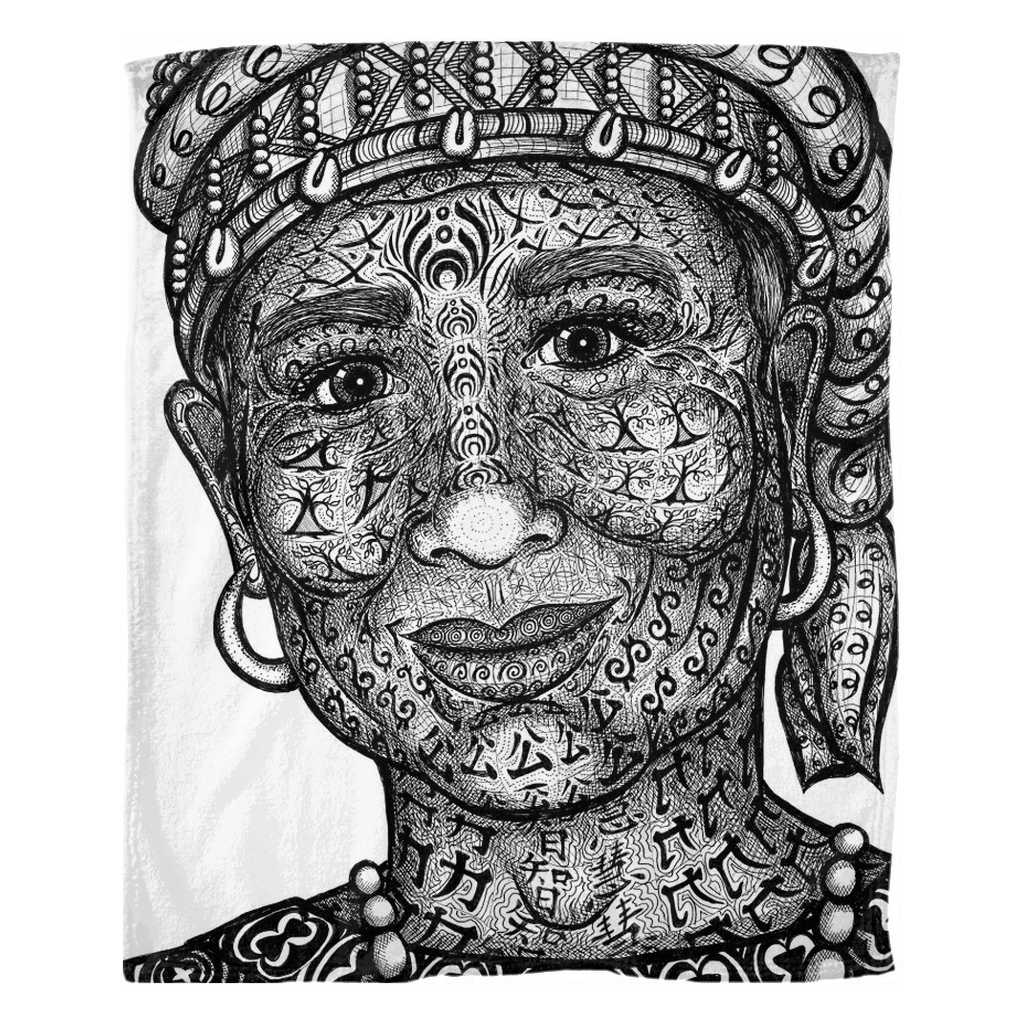 the-wisdom-keeper-of-justice-realistic-magic-black-white-fleece-blanket – Wisdom Keepers