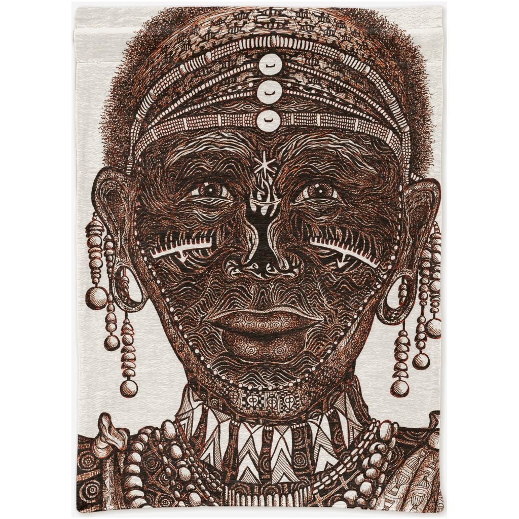 the-wisdom-keeper-of-perseverance-brown-white-woven-tapestry – Wisdom Keepers