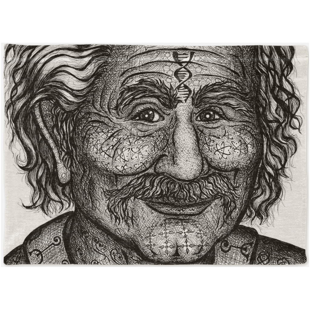 the-wisdom-keeper-of-invention-black-white-woven-tapestry – Wisdom Keepers