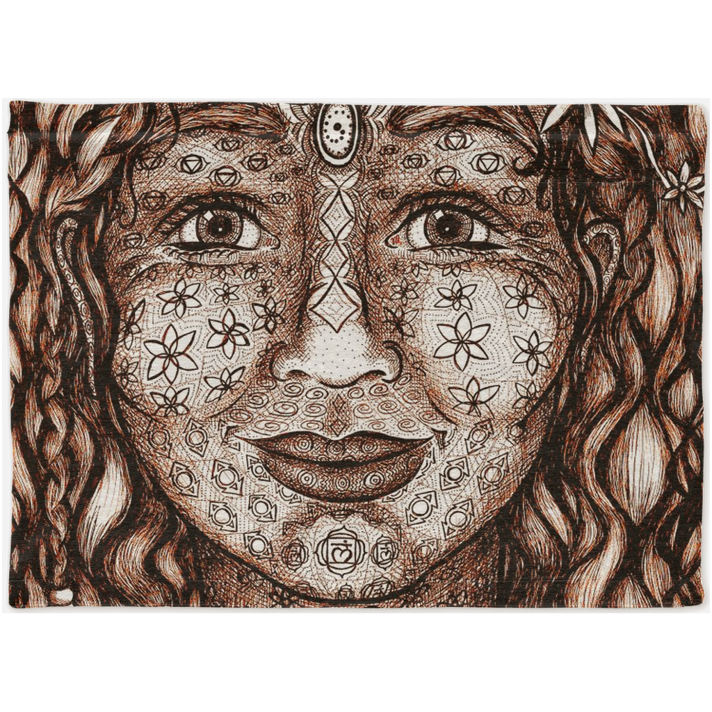 the-wisdom-keeper-of-magnetism-brown-white-woven-tapestry – Wisdom Keepers
