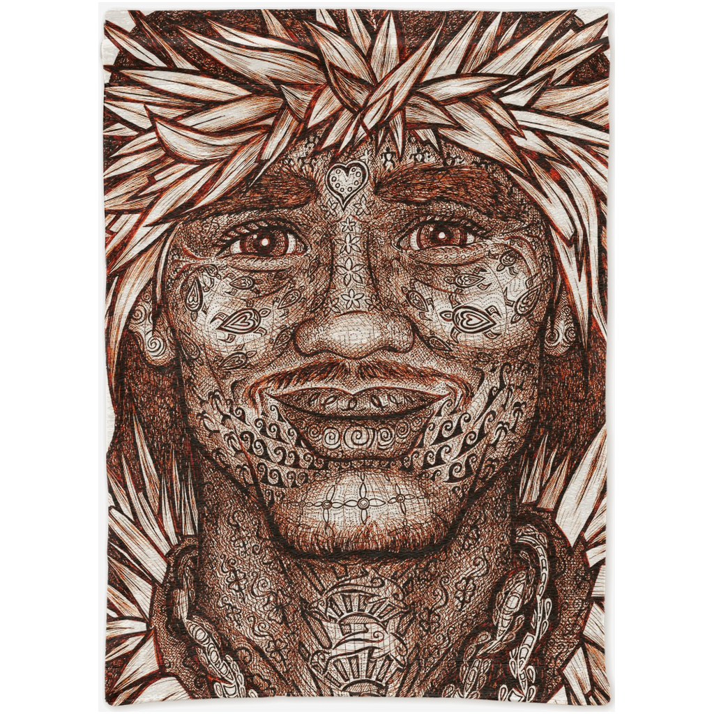 the-wisdom-keeper-of-vitality-brown-white-woven-tapestry – Wisdom Keepers