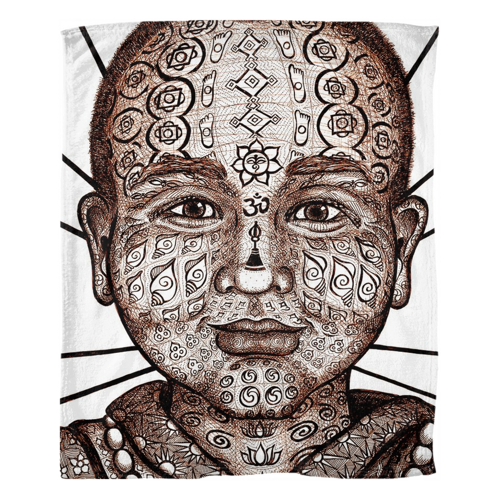 the-wisdom-keeper-of-initiative-awakening-brown-white-fleece-blanket – Wisdom Keepers