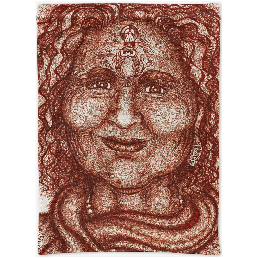 the-wisdom-keeper-of-resourcefulness-wisdom-brown-white-woven-tapestry – Wisdom Keepers