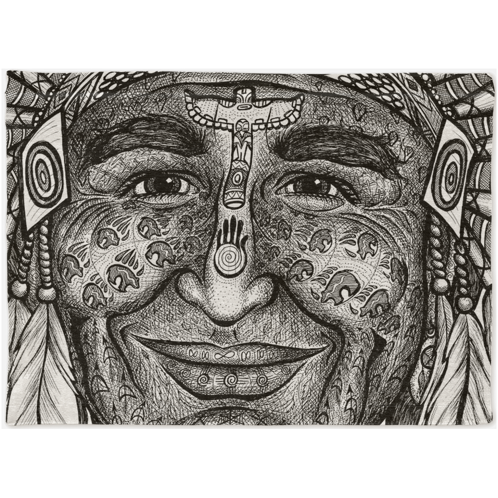 the-wisdom-keeper-of-leadership-black-white-woven-tapestry – Wisdom Keepers