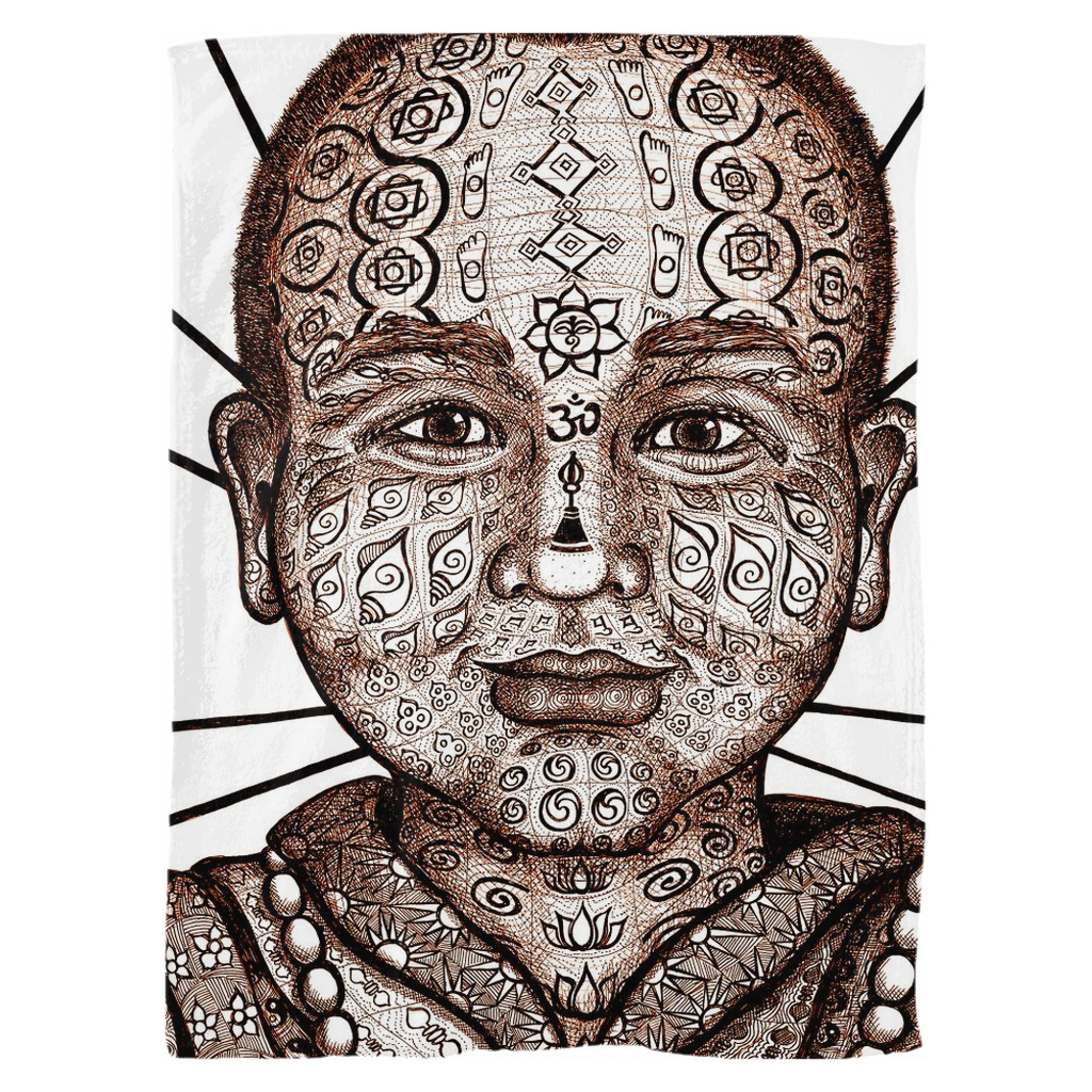 the-wisdom-keeper-of-initiative-awakening-brown-white-fleece-blanket – Wisdom Keepers