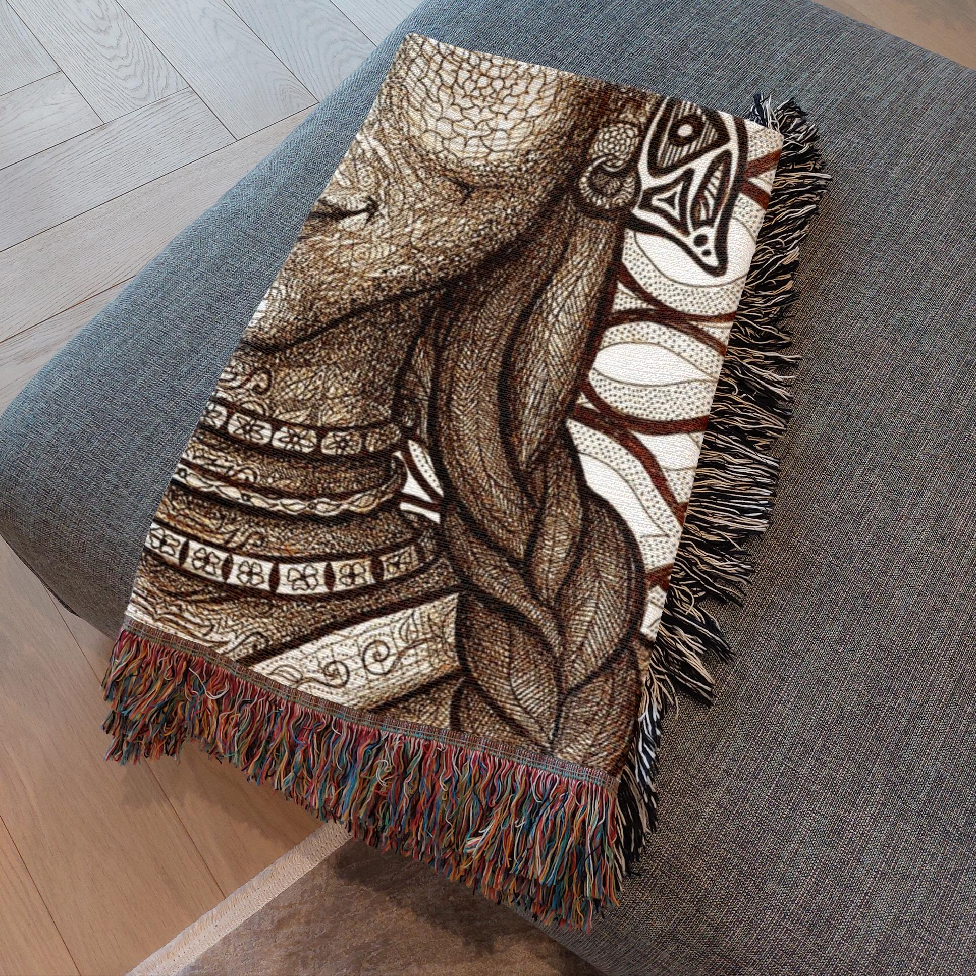 the-wisdom-keeper-of-innovation-innocence-brown-white-woven-blanket – Wisdom Keepers