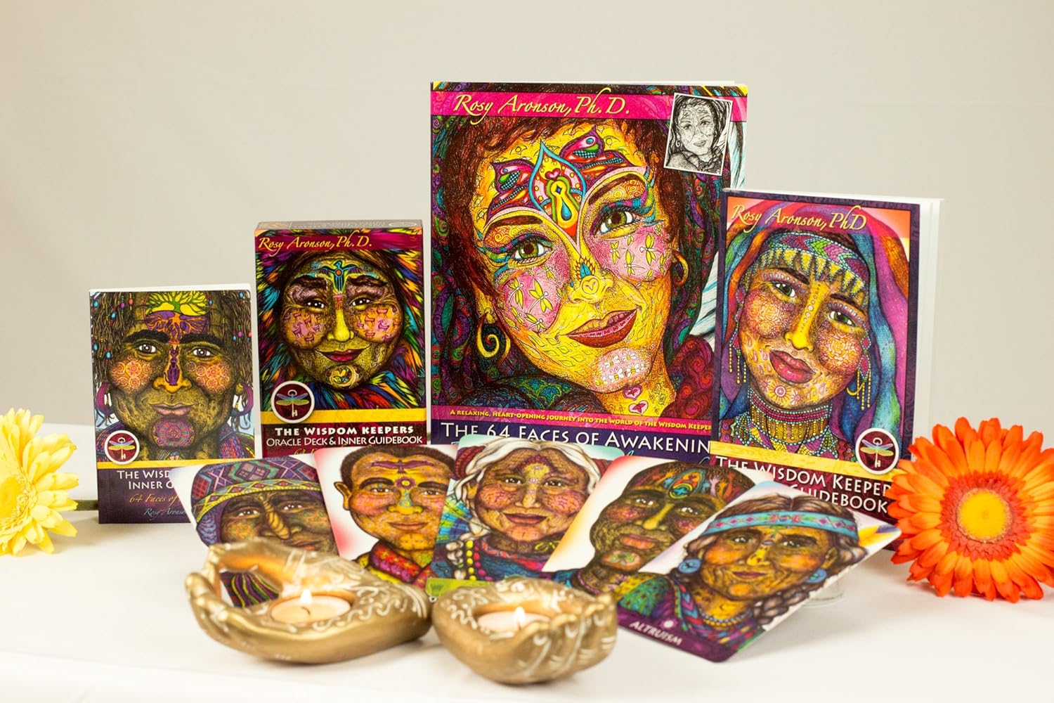The Wisdom Keepers Oracle Deck: A 65-Card Deck and Guidebook (enhanced color edition)