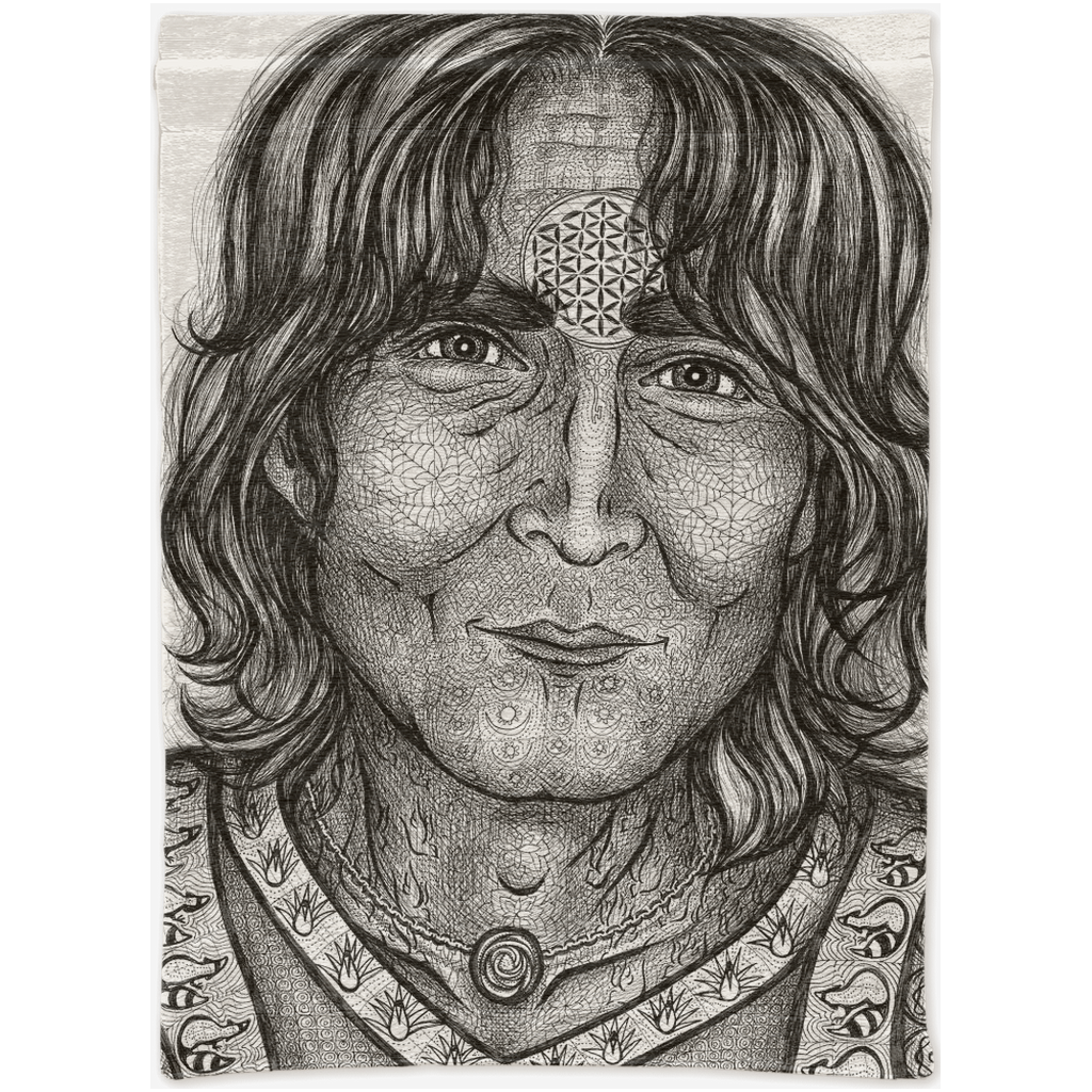 the-wisdom-keeper-of-equilibrium-harmony-black-white-woven-tapestry – Wisdom Keepers