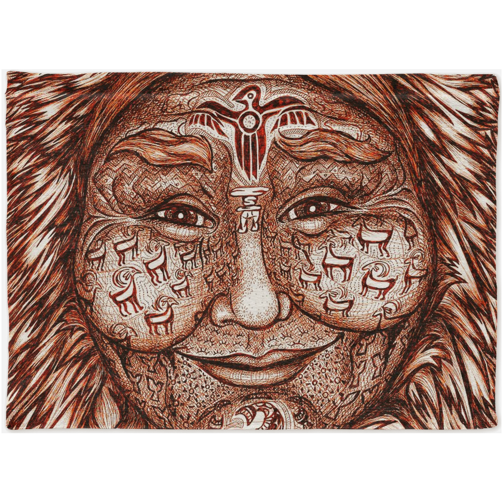 the-wisdom-keeper-of-expansion-superabundance-brown-white-woven-tapestry – Wisdom Keepers