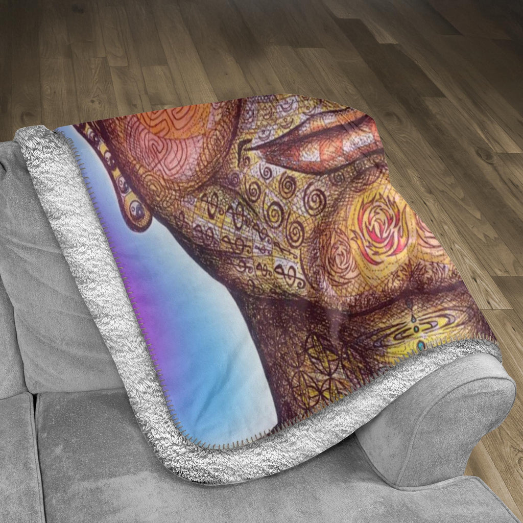 the-wisdom-keeper-of-non-attachment-celebration-full-color-fleece-sherpa-blanket – Wisdom Keepers