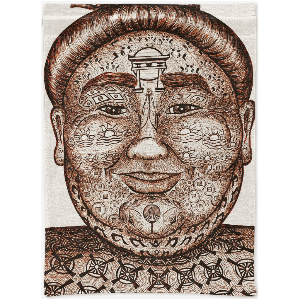 the-wisdom-keeper-of-strength-brown-white-woven-tapestry – Wisdom Keepers