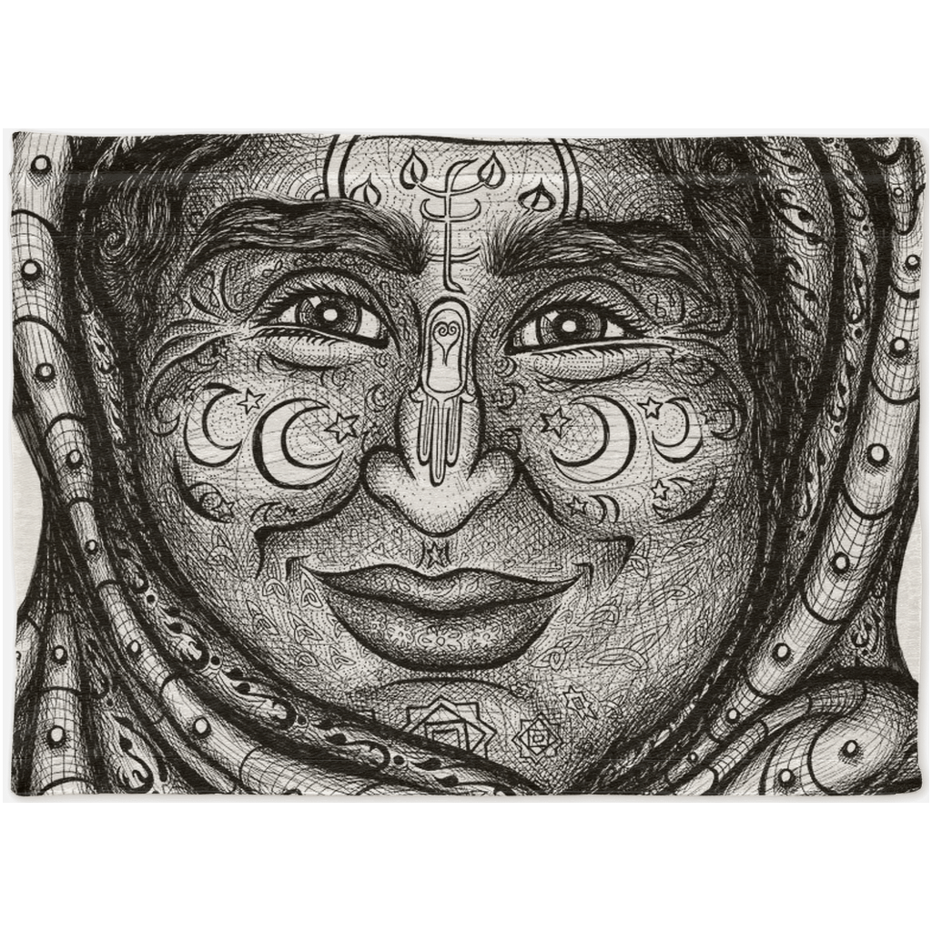 the-wisdom-keeper-of-diplomacy-peace-black-white-woven-tapestry – Wisdom Keepers