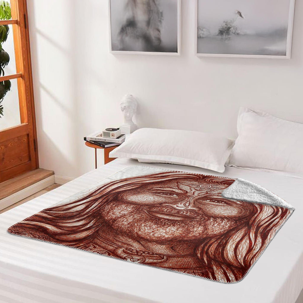 the-wisdom-keeper-of-adventure-brown-white-fleece-sherpa-blanket – Wisdom Keepers