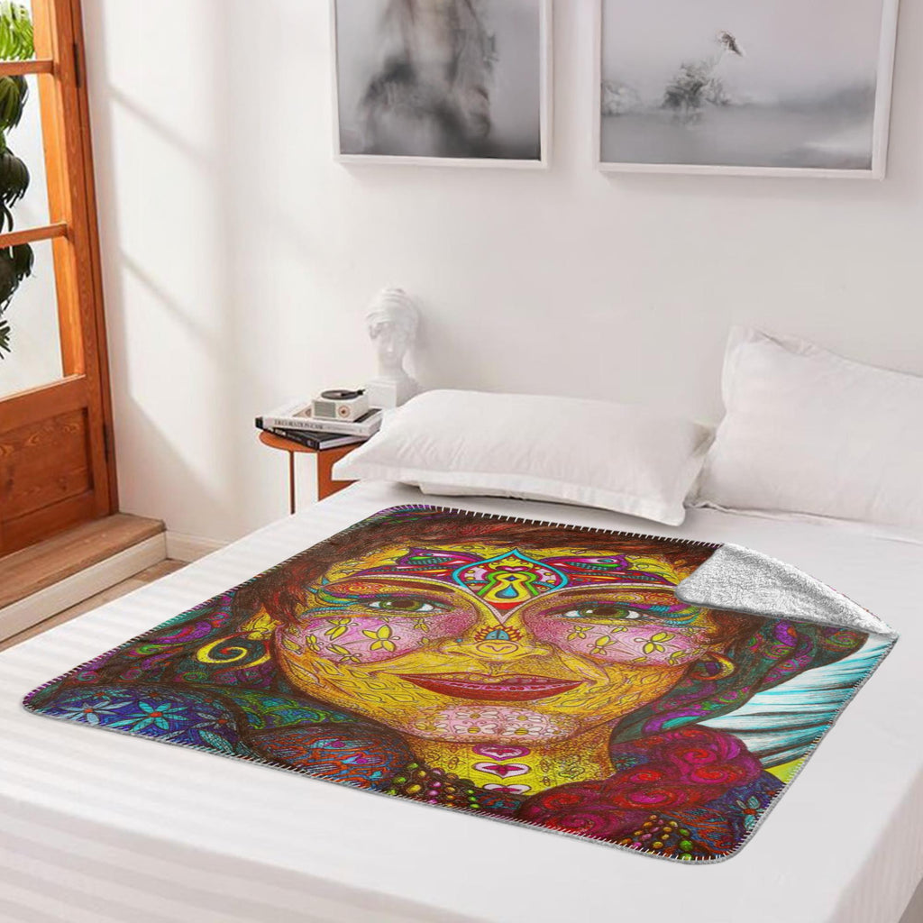 the-wisdom-keeper-of-peaceful-revolution-full-color-fleece-sherpa-blanket – Wisdom Keepers